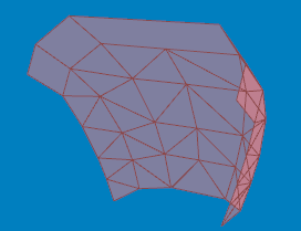 the Drawn Curved Impact Plate Type 1 in 3D view
