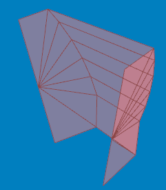 the Drawn Curved Impact Plate Type 2 in 3D view