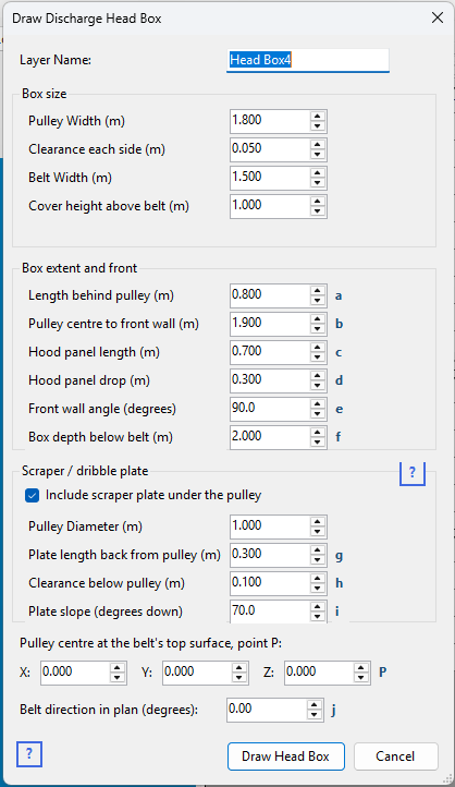 Draw Rock Box Input form