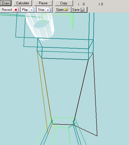 A twisted, non-planar face